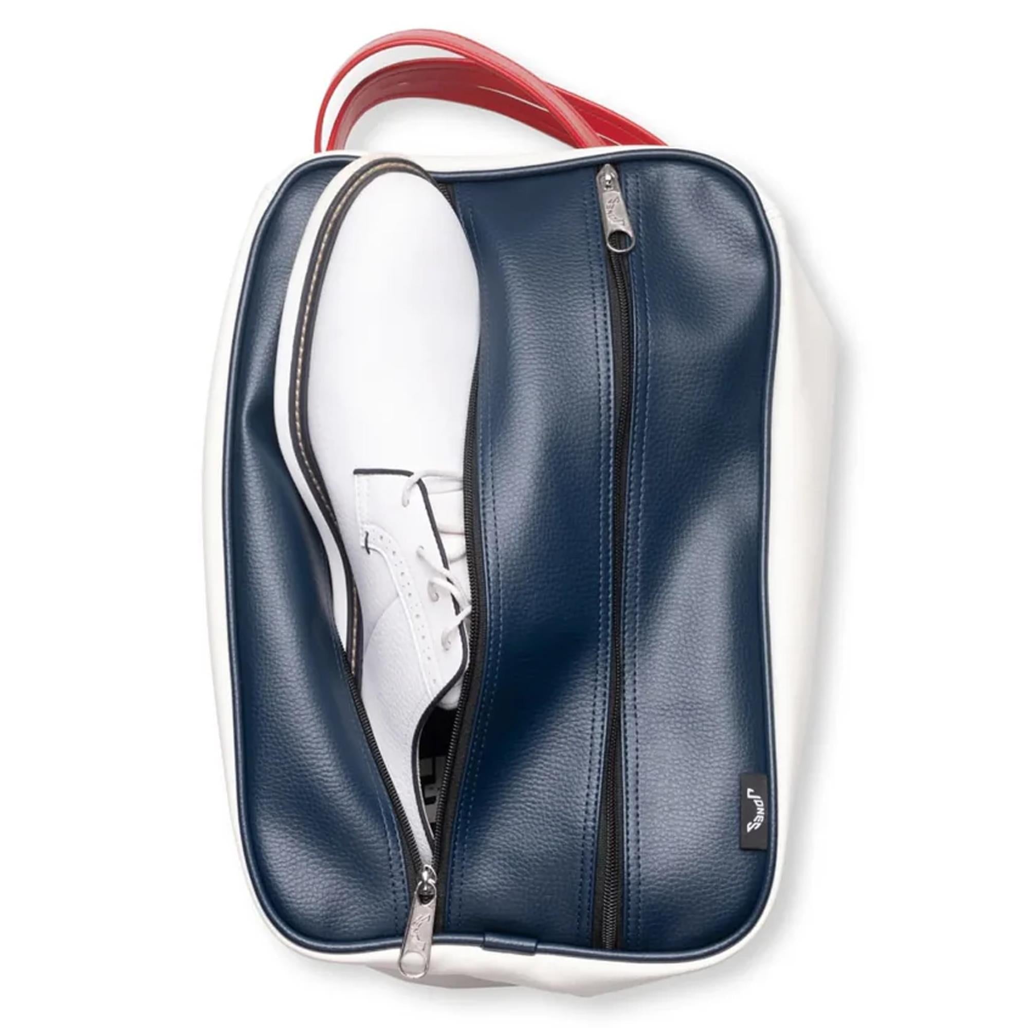 Jones Classic Shoe Bag Navy/White/Red